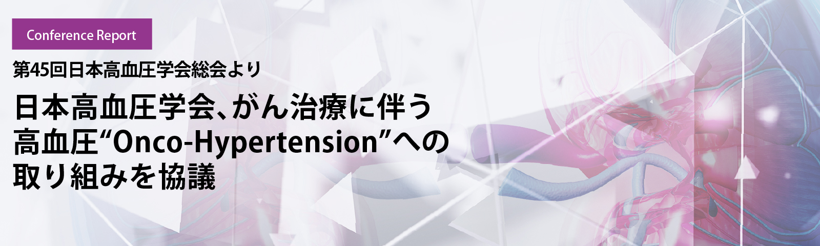 日本高血圧学会、がん治療に伴う高血圧“Onco-Hypertension”への取り組みを協議